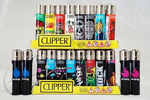 20 Brand New Full Size Refillable Original Clipper Lighters
