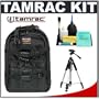 Tamrac 5258 CyberPack 8 Photo/Computer Digital SLR Camera Backpack (Black) + Tripod + Accessory Kit for Canon Rebel T3, T3i, T1i, T2i, EOS 60D, 5D, 7D, Nikon D3000, D3100, D5000, D5100, D7000, D300s, Olympus Evolt E-5, E-30, E-620 & Sony Alpha A560, A580, A33, A35, A55