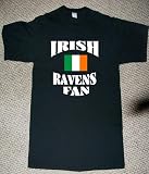 IRISH RAVENS FAN IRELAND PRIDE FOOTBALL FAN EIRE T SHIRT jersey