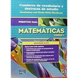 prentice hall math course 1 spanish vocabulary workbook 2007c