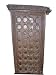 Antique Jharokha Window with Frame Rustic Teak Wood Beautiful Patina India Haveli Doors