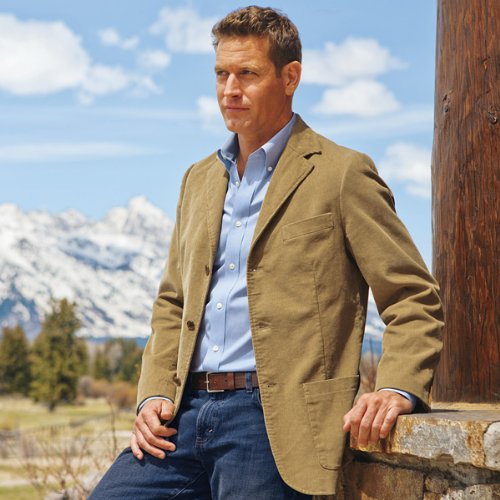 (エディー・バウアー) Eddie Bauer ウォッシュドコーデュロイブレザー