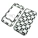 Samsung Instinct M800 Snap On Fabric Protector Hard Case Image Cover Skull