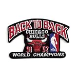 NBA Chicago Bulls Logo Patch - 1992 Champions