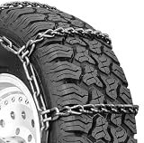 Security Chain Company QG2435 Quik Grip Truck Singles Mud Service Tire Traction Chain - Set of 2