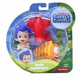 Fisher-Price Nickelodeon Bubble Guppies Gil, Mr. Grouper, Lobster Bath Squirters