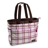 JanSport Classic Utility Tote, Shell Tan Dark Side Plaid<br />

