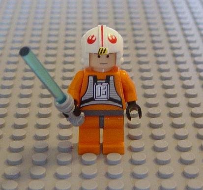 Childrens Toyshop  Toys : LEGO Star Wars Mini-Figure Luke Skywalker X-Wing Pilot