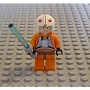 LEGO STAR WARS MINI-FIGURE - LUKE SKYWALKER PILOT FLESH HEAD