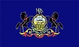 Pennsylvania Flag 3x5ft Superknit Polyester