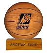 Phoenix Suns Laser Engraved Solid Hard Wood Basketball NBA Basketball