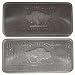 One (1) FINE RARE Ten Ounce (10 oz) Titanium Collector's Bar-American Buffalo Bullion Art