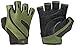Harbinger Pro Non-Wristwrap Vented Wash & Dry Glove with Padded Leather Palm (Old Style), Green, Large