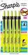 Sharpie Accent Pen-Style Retractable Highlighters, 5 Fluorescent Yellow Highlighters (1740822)