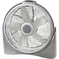 Lasko 3540 Cyclone 20-Inch Pivoting Floor Fan with Remote Control