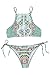 CUPSHE Women's Garden Fresh Printing Tank Padding Bikini Set