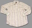 Sean John "Journalist Stripe" Mens Long Sleeve Dress Shirt