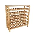 6 Tier Wine Rack - Holds 54 Bottles