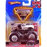 Hot Wheels Monster Jam 2010 Monster Mutt Dalmatian Flag Series #10 75, 1:64 Scale (Small... by Monster Jam