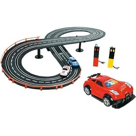Partner Jouet - A1101734 - V�hicule Miniature et Circuit - Voiture Valise - Circuit - Echelle 1/43
