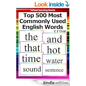 Flashcards: Top 500 Most Commonly Used English Words (Learn To Read