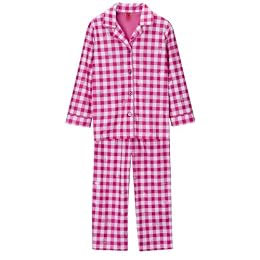 Girls' Buffalo Check PJ Set Pink Girls' Buffalo Check PJ Set Pink
