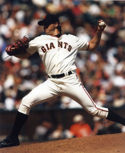 BARRY ZITO SAN FRANCISCO GIANTS 8X10 SPORTS ACTION PHOTO (H)