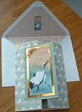 Personalised Greeting card High Quality Bird - cranes