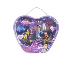 Disney Precious Princess Jasmine Sparkle Bag Doll Set by Disney
