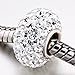 Pugster 925 Sterling Silver White Swarovski title=