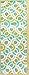 Nicexx Cotton Craft Circle Mosaic Hand Beaded Table Runner 13 x 36 inches, Multicolor