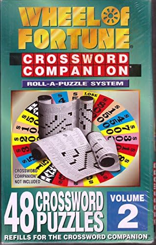 Wheel of Fortune Crossword Companion Roll-a-Puzzle System Refill (Vol. 2)