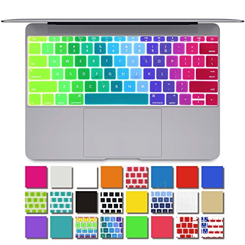 DHZ® New Macbook Keyboard Cover Silicone Skin for The Latest Apple New Macbook Retina 12