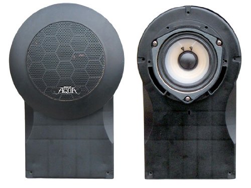 PYLE PLMR66B 5-Inch High Quality PP Cone and PU Edge 500 Watts Marine Speakers (Black)