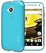 TUDIA Ultra Slim LITE TPU Bumper Protective Case for Motorola Moto E (2nd Generation, 2015) (Teal)