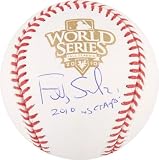 Freddy Sanchez Autographed World Series Baseball | Details: San Francisco Giants, 2010 WS Champs Inscription