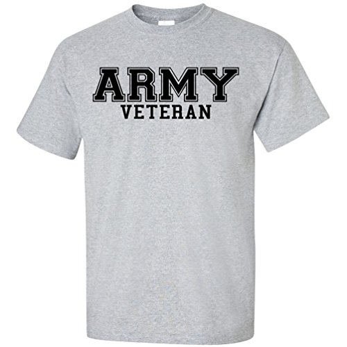 Army Veteran BLACK Logo Short Sleeve T-Shirt