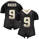 Reebok NFL Equipment New Orleans Saints #9 Drew Brees Black Infant Replica Football Jersey