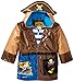 Kidorable Boys' Little Pirate All Weather Waterproof Coat, Brown, 5/6