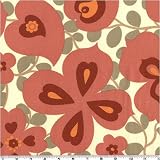 Amy Butler Lotus Morning Glory Coral