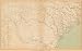 Bien 1895 Civil War Map of Portions in Northern Georgia & Southern South Carolina