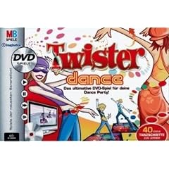 Hasbro 42925100 - MB Twister Dance DVD Spiel