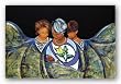 True Legacy - Sigma Gamma Rho by Gerald Ivey 10"x8" Art Print Poster