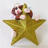 Australian Shepherd (Red Merle) STAR Ornament