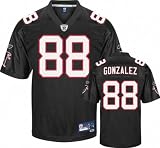Tony Gonzalez Black Reebok NFL Premier Atlanta Falcons