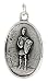 Sterling Silver St. El Rian Medal 15/16 X 5/8 (24 mm X 16 mm).