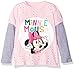 Disney Girls' Toddler Girls' Minnie Mouse L/s 2-Fer T-Shirt