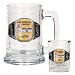 Los Angeles Lakers 2010 NBA Champions Pewter Logo Glass Tankard & Square Shot Glass Set