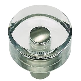 Atlas Homewares 3146-BRN 1-2/4-Inch Round Optimism Knob, Brushed Nickel