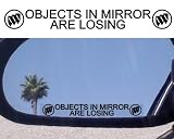 (2) Mirror Decals 